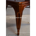 Cadeira de metal industrial Antique Copper Finish